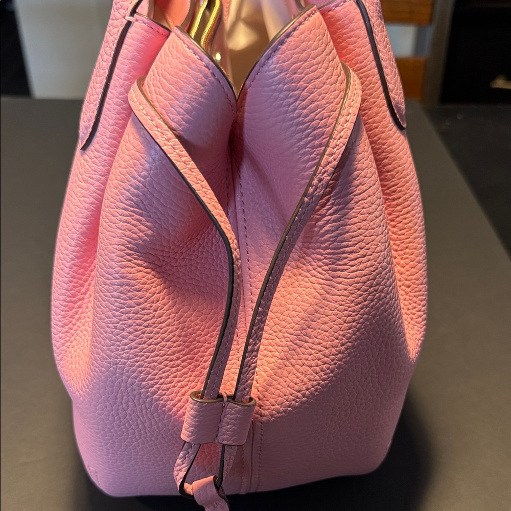 Kate Spade Large Dumpling Pink Leather Tote Bag - Picture 2 of 8